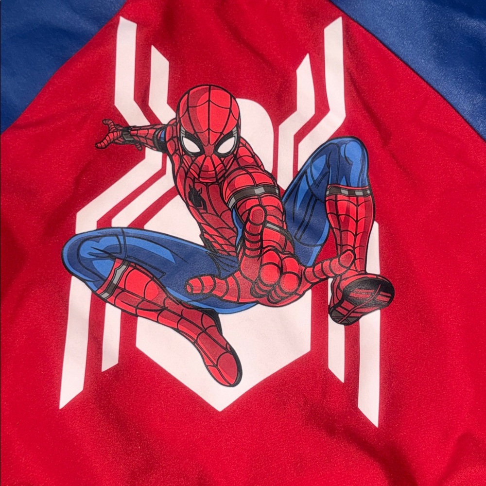 90’s‎ Spider Man Red and Blue Varsity Jacket - Picture 5 of 7